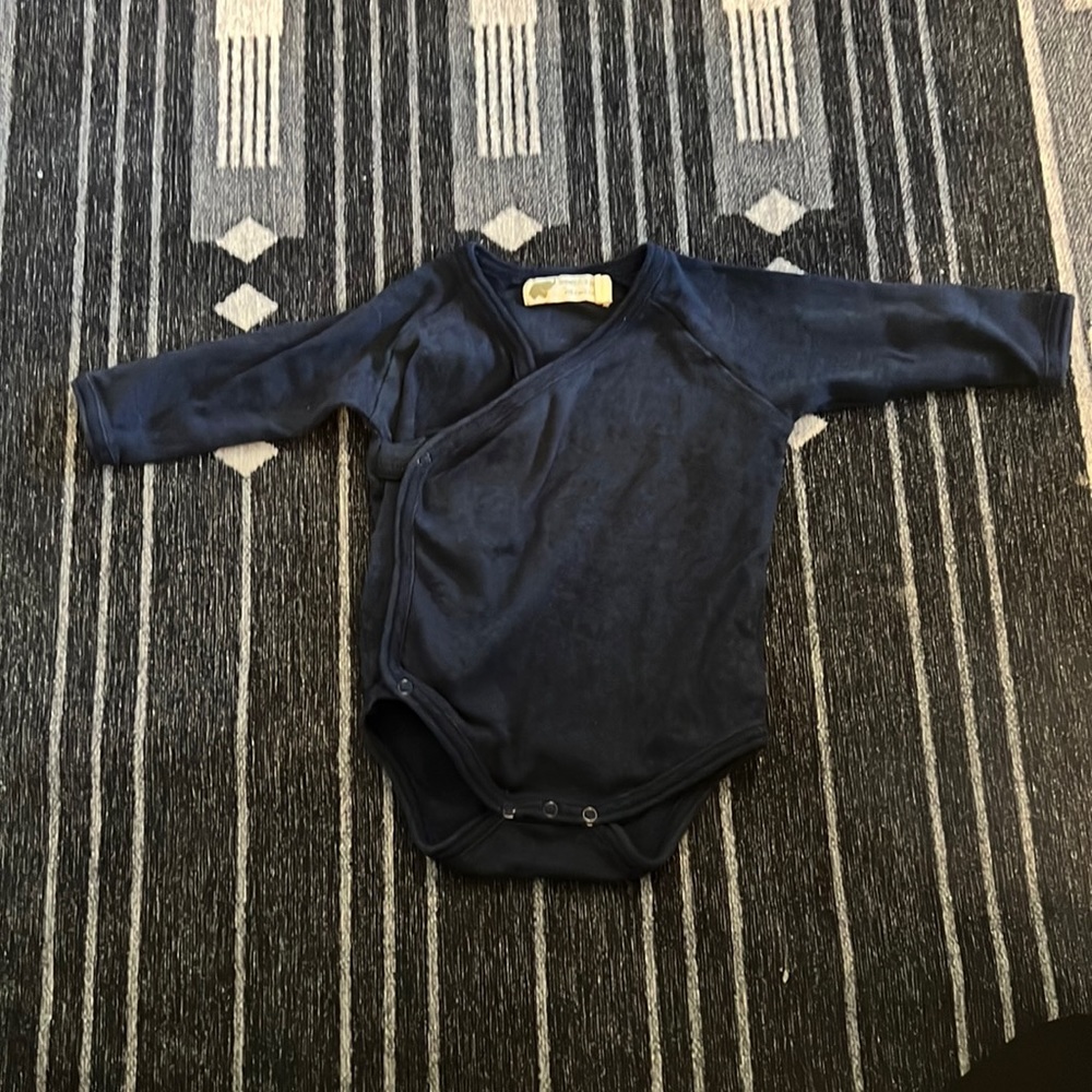 Monica + Andy Kimono long Sleeve onesie
